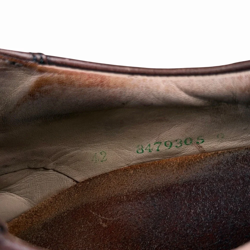 Finn Comfort Mens Koln Brown Leather Shoe‎ Men's Size EU 42  - US 9